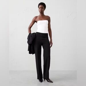 Banana Republic Black Straight-Leg Dress Pants NWT